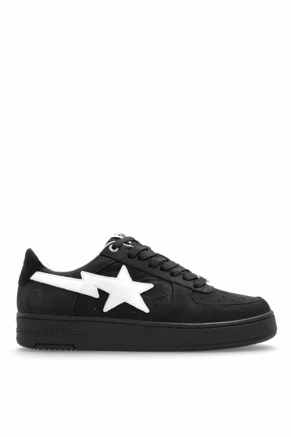 A BATHING APE® CZARNY Buty sportowe z logo