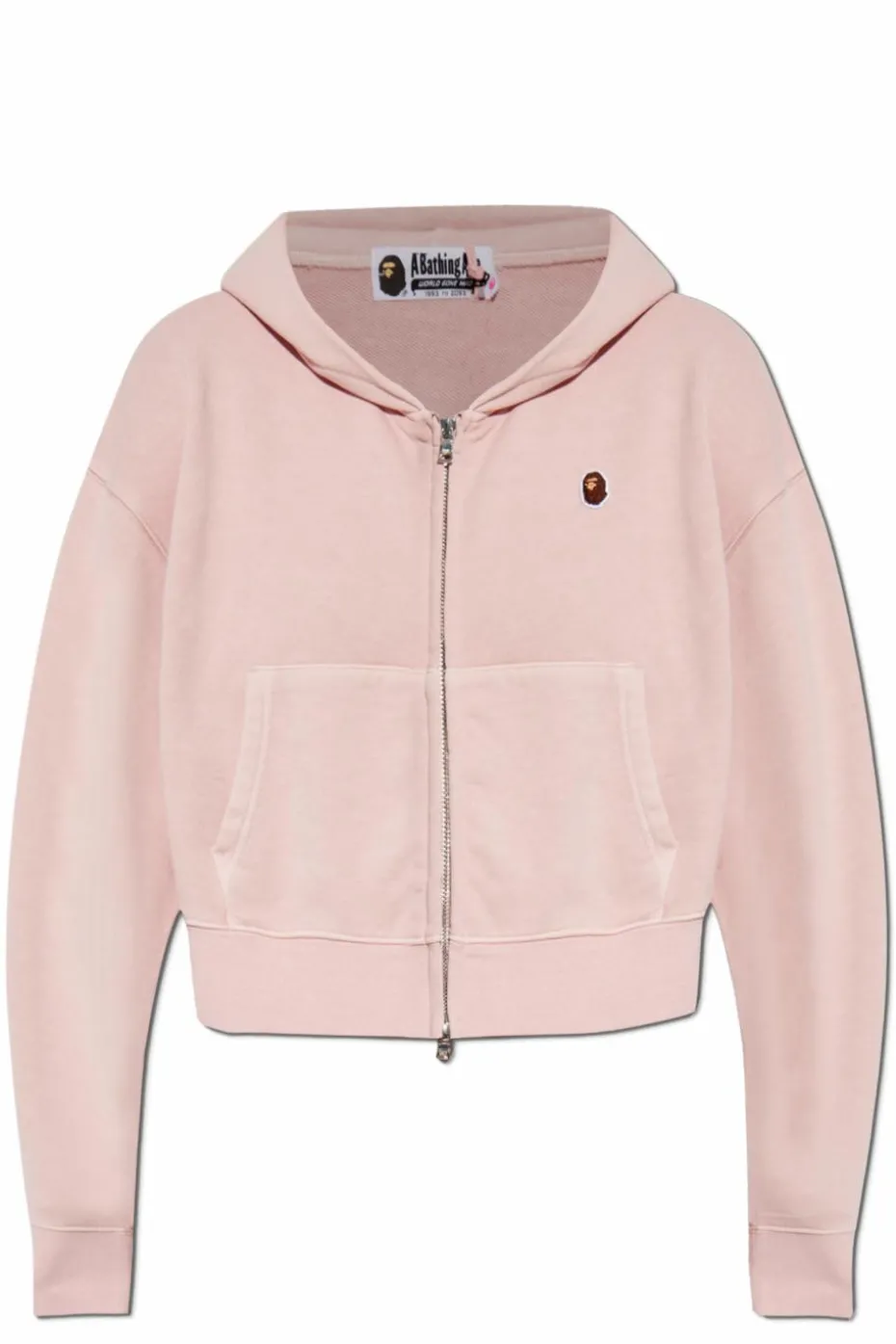 A BATHING APE® RÓŻOWY Bluza z kapturem