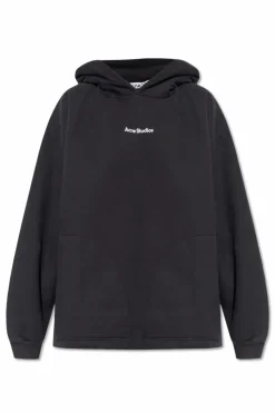 Acne Studios CZARNY Bluza z kapturem