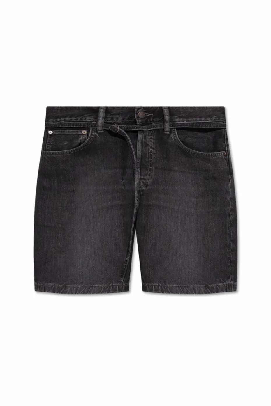 Acne Studios CZARNY Jeansowe szorty