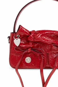 Acne Studios CZERWONY Torba do ręki `Micro`