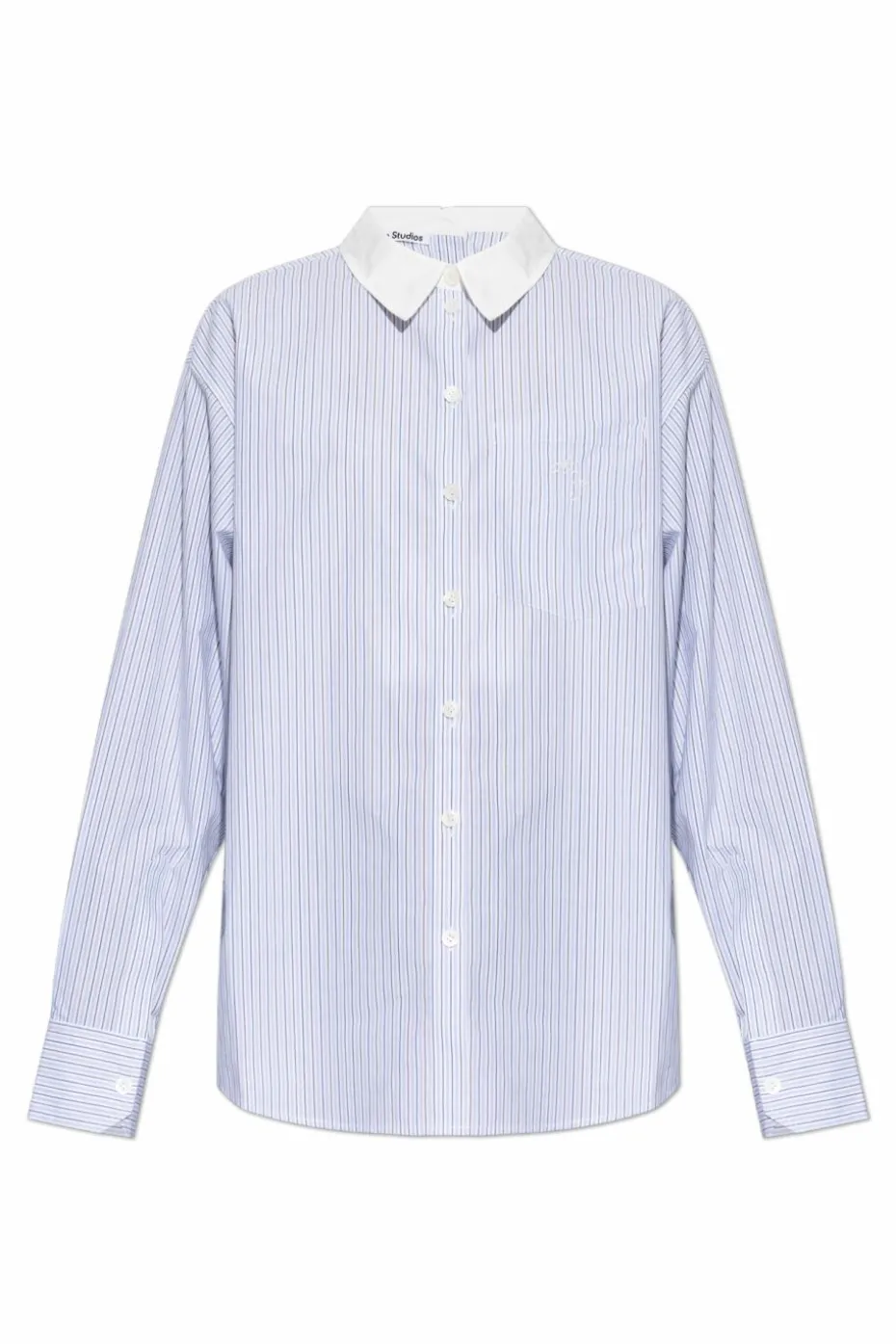 Acne Studios jasnoniebieski Koszula z logo
