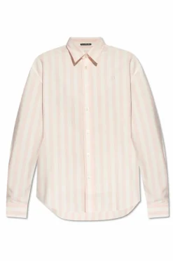 Acne Studios RÓŻOWY Koszula w paski