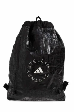 ADIDAS by Stella McCartney CZARNY Plecak z logo