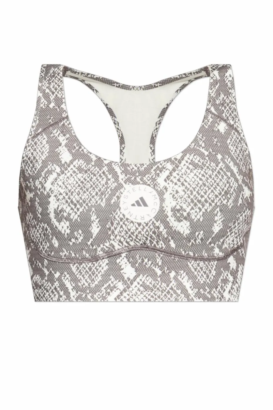 ADIDAS by Stella McCartney SZARY Biustonosz sportowy