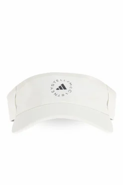 ADIDAS by Stella McCartney BIAŁY Daszek z logo