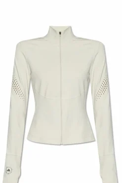 ADIDAS by Stella McCartney kremowy Bluza treningowa