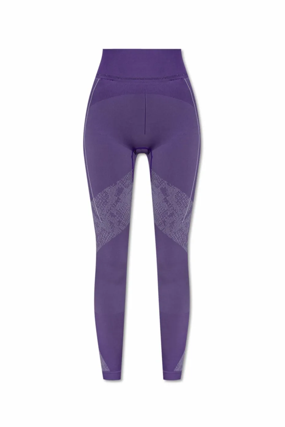 ADIDAS by Stella McCartney FIOLETOWY Leginsy treningowe