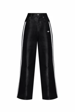 ADIDAS Originals CZARNY Jeansy z logo