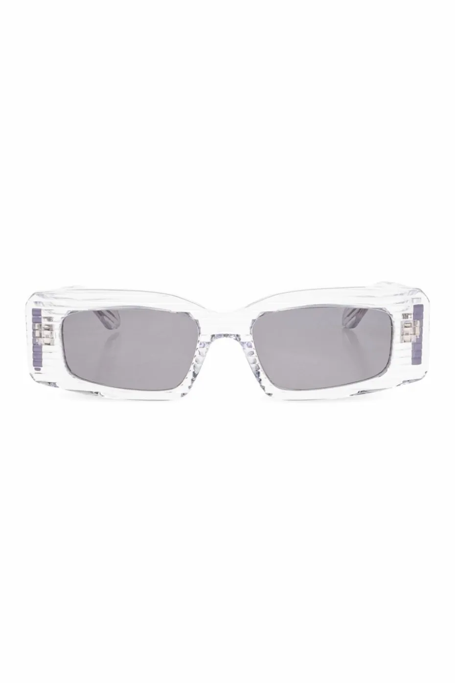 Alaïa BIAŁY Okulary przeciwsłoneczne