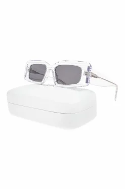 Alaïa BIAŁY Okulary przeciwsłoneczne