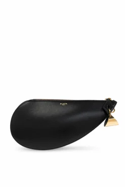 Alaïa CZARNY Kopertówka `Le Demi-Coeur`