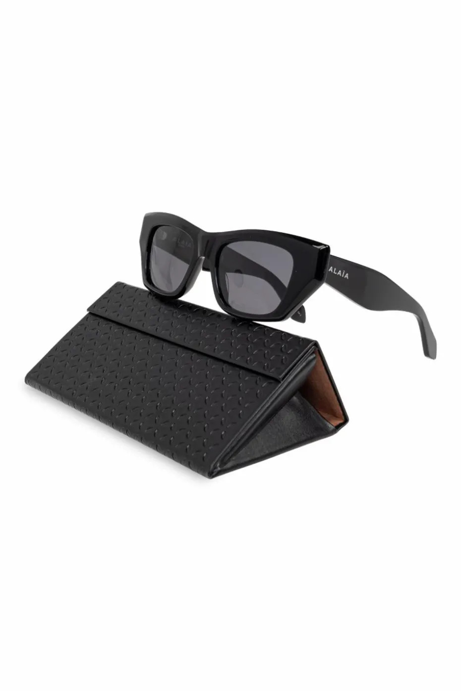 Alaïa CZARNY Okulary przeciwsłoneczne