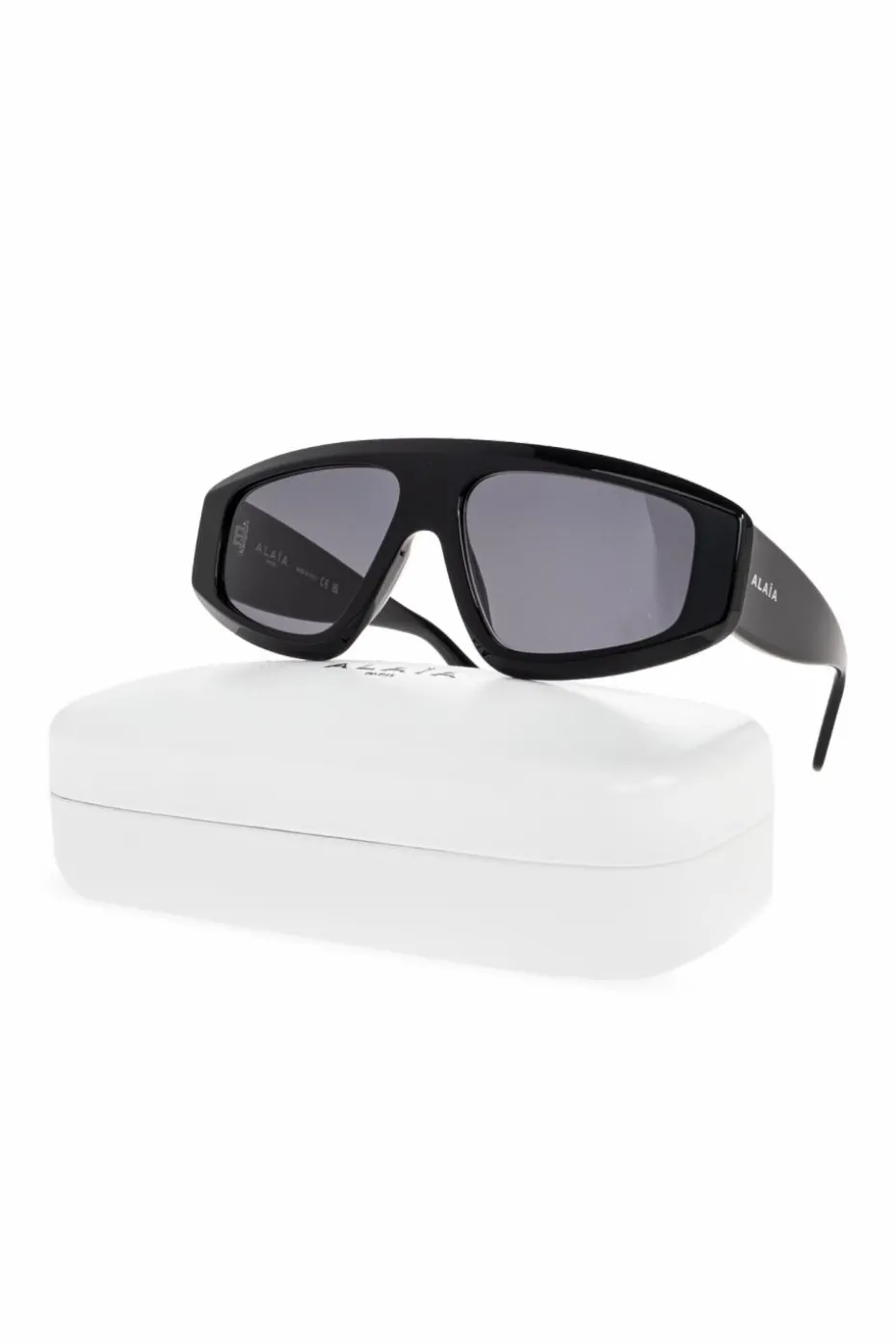 Alaïa CZARNY Okulary przeciwsłoneczne