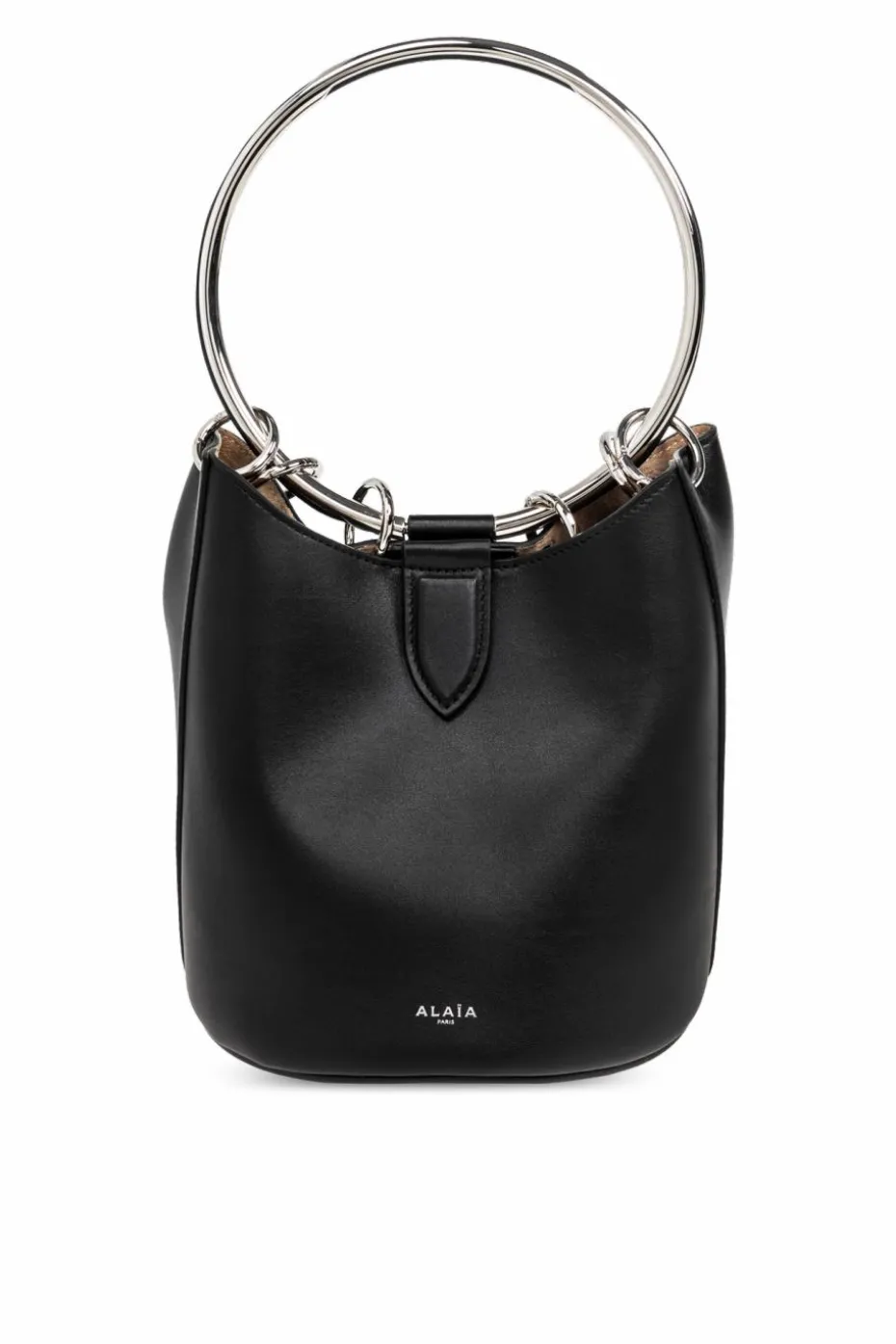 Alaïa CZARNY Torba do ręki ‘Medium Ring’