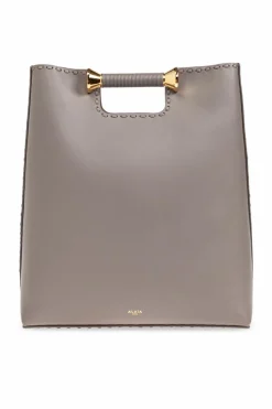 Alaïa SZARY Torba `Bobine` typu `shopper`