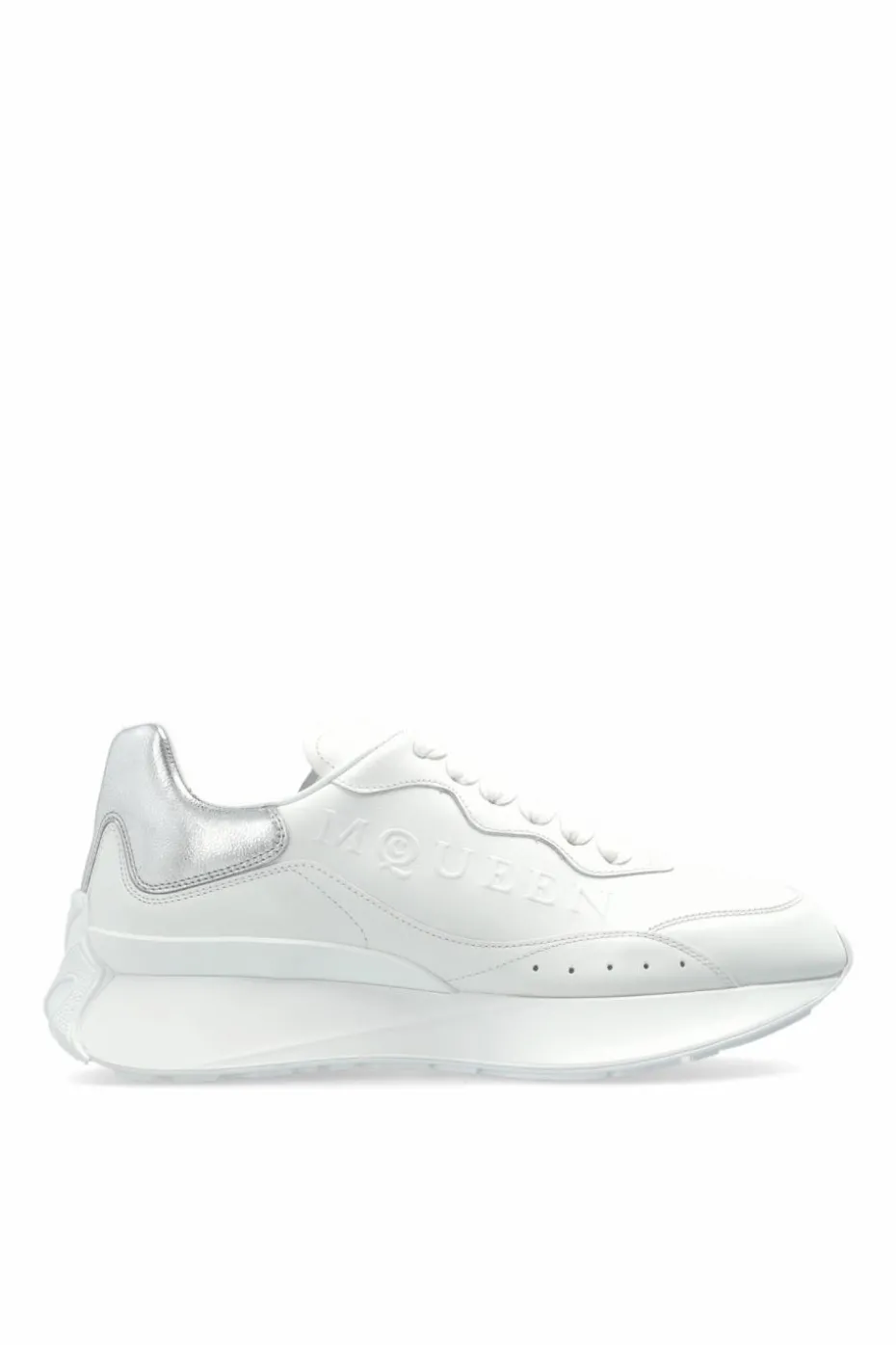 Alexander McQueen BIAŁY Buty sportowe z logo