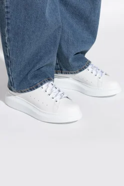 Alexander McQueen BIAŁY Buty sportowe z logo