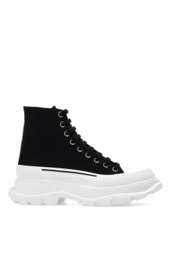 Alexander McQueen CZARNY Buty sportowe za kostkę