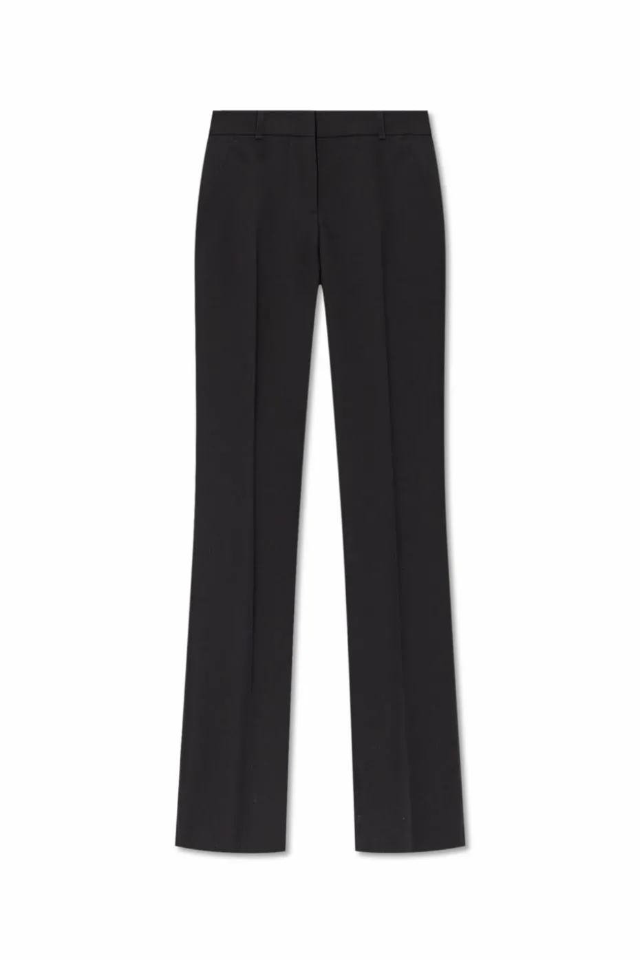 Alexander McQueen CZARNY Spodnie w kant