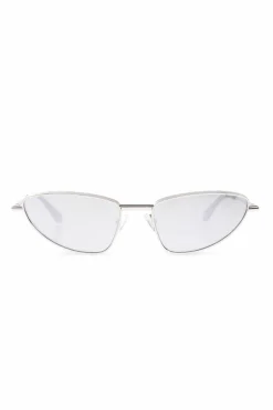Alexander McQueen SREBRNY Okulary przeciwsłoneczne