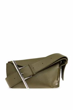 Alexander McQueen ZIELONY Torba na ramię `T-Bar Sling`