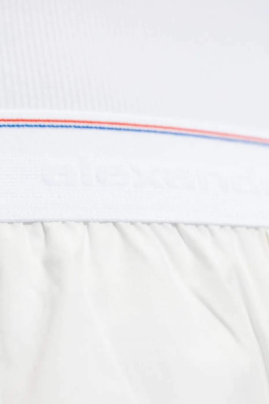 Alexander Wang BIAŁY Szorty bieliźniane z kolekcji ‘Underwear’