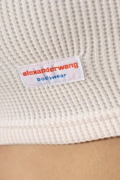 Alexander Wang RÓŻOWY Top bieliźniany
