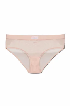 Alexander Wang RÓŻOWY Transparentne figi