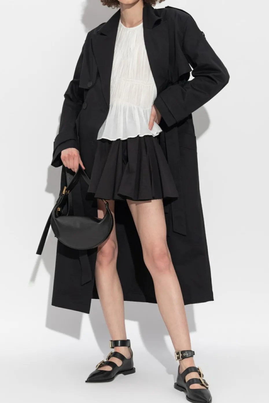 AllSaints BIAŁY Top `Melani`