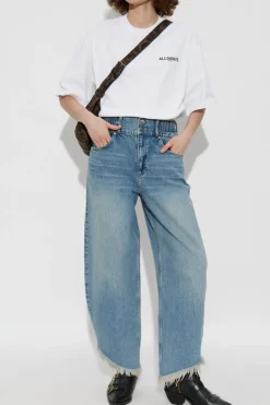 AllSaints BIAŁY T-shirt `Heaps`