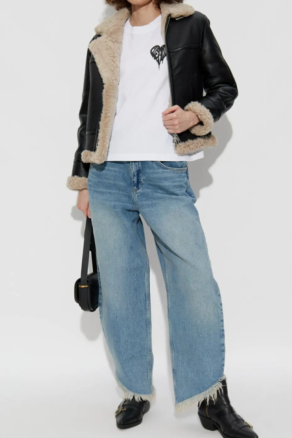 AllSaints BIAŁY T-shirt `Trip`