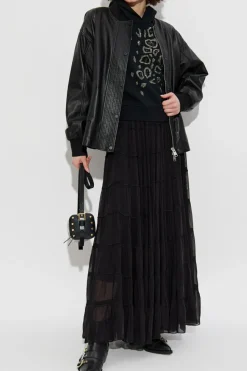 AllSaints CZARNY Bluza `Flow`