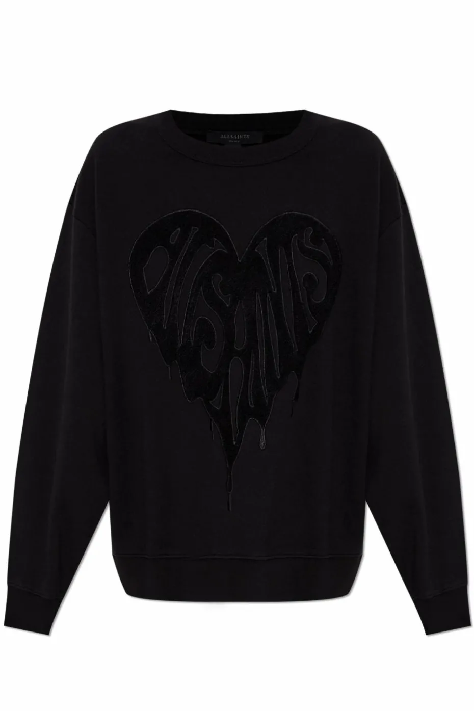 AllSaints CZARNY Bluza `Trip`