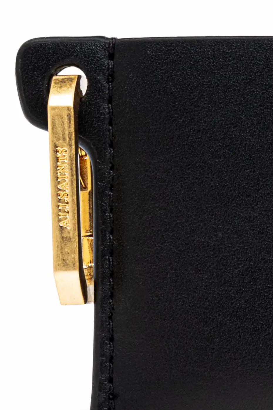 AllSaints CZARNY Etui na karty ‘Hex’