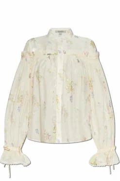 AllSaints kremowy Koszula `Delphine`