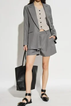 AllSaints SZARY Marynarka `Averie`