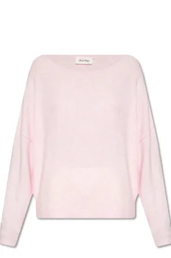 American Vintage RÓŻOWY Sweter typu ‘oversize’