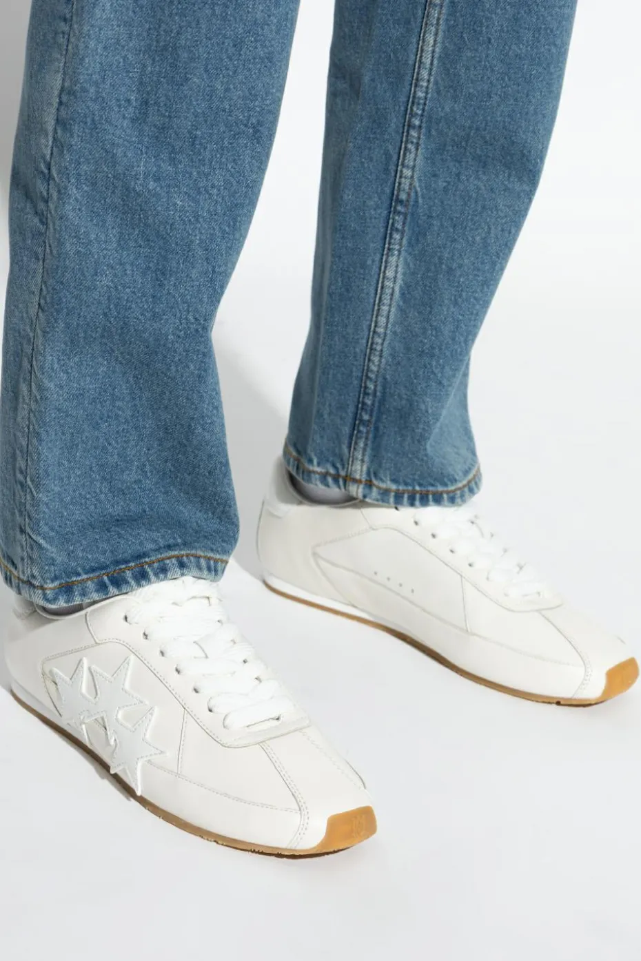 Amiri kremowy Buty sportowe `Pacific Flat`