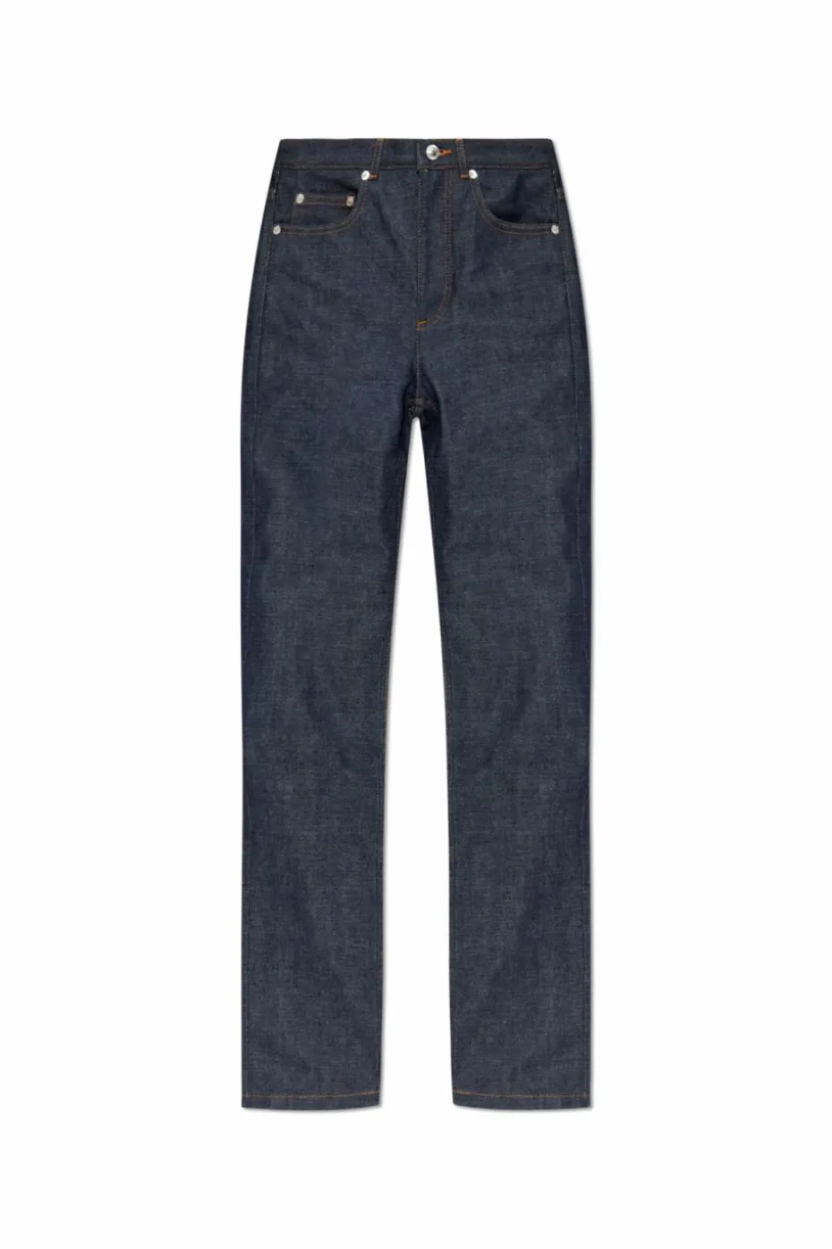 A.P.C. GRANATOWY Jeansy `Standard`