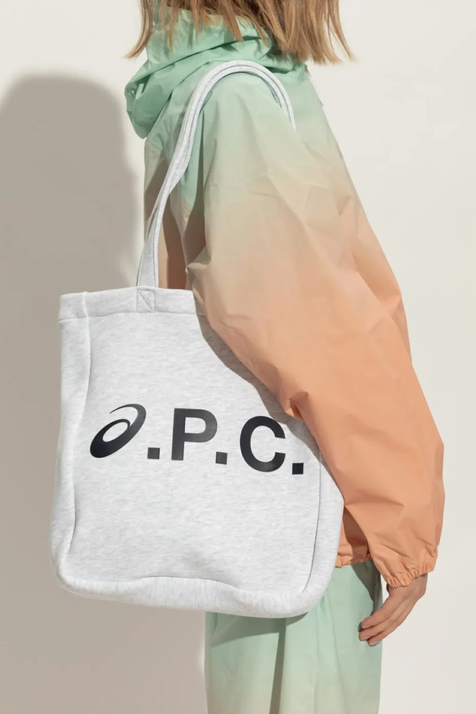 A.P.C. SZARY A.P.C. x Asics