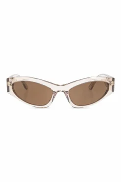Balenciaga beżowy Okulary przeciwsłoneczne