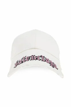 Balenciaga BIAŁY Czapka z daszkiem