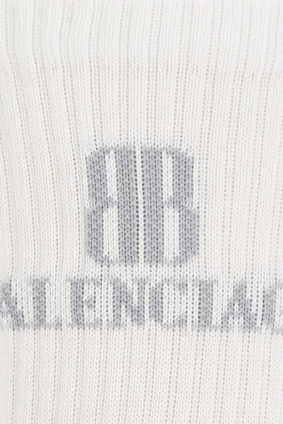Balenciaga BIAŁY Skarpety z logo