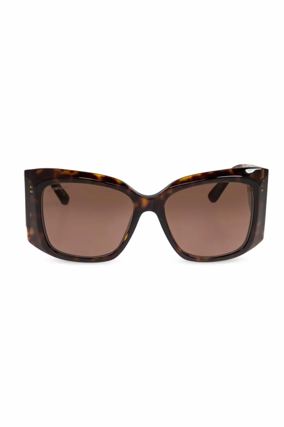 Balenciaga BRĄZOWY Okulary przeciwsłoneczne