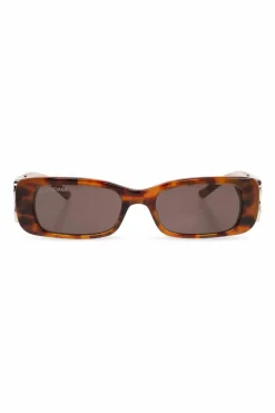 Balenciaga BRĄZOWY Okulary przeciwsłoneczne ‘Dynasty’