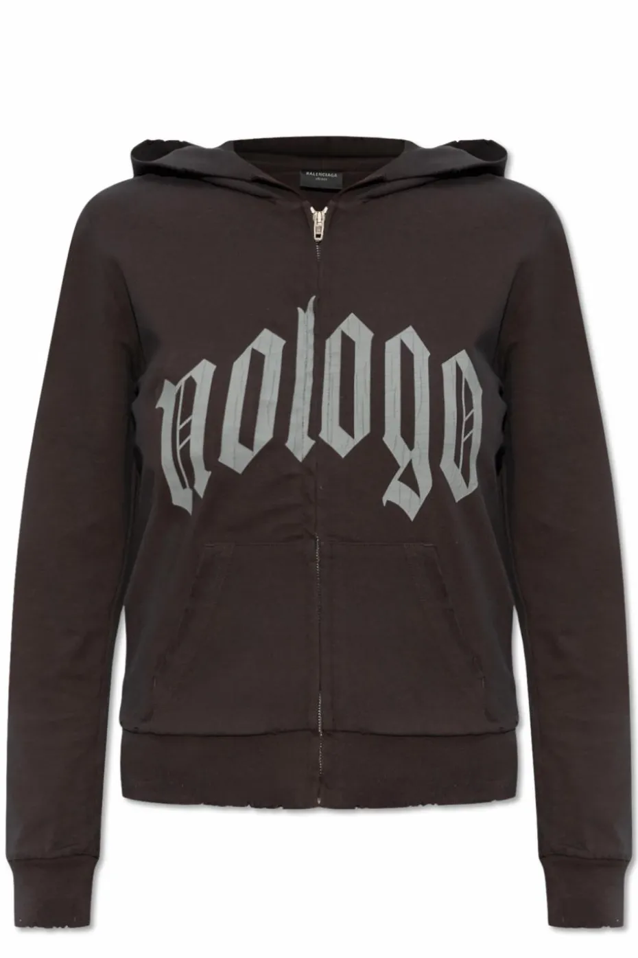 Balenciaga CZARNY Bluza zapinana na zamek