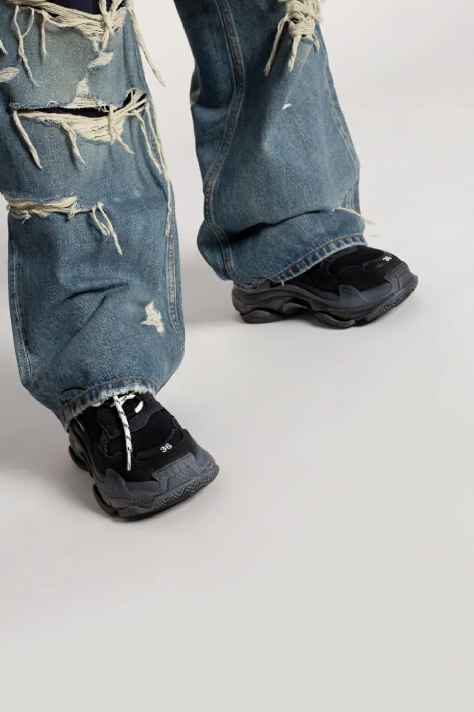Balenciaga CZARNY Buty sportowe ‘Triple S’