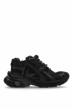 Balenciaga CZARNY Buty sportowe `Runner` z połyskującymi kryształami