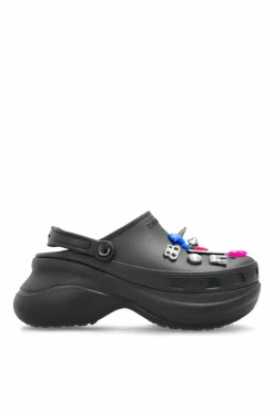 Balenciaga CZARNY Gumowe buty z aplikacjami